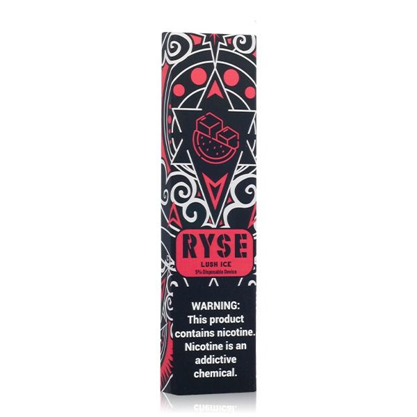 Ryse Disposable E-Cigs Lush Ice with Packaging