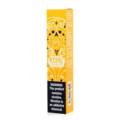 Ryse Max V2 Disposable E-Cigs tangerine ice with Packaging