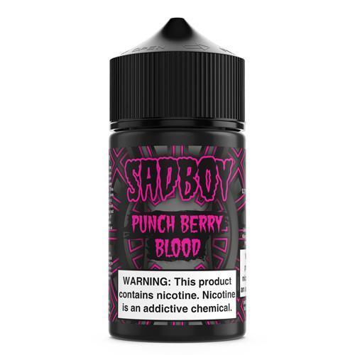 Punch Berry Blood by Sadboy Bloodline Series E-Liquid 60mL (Freebase) bottle