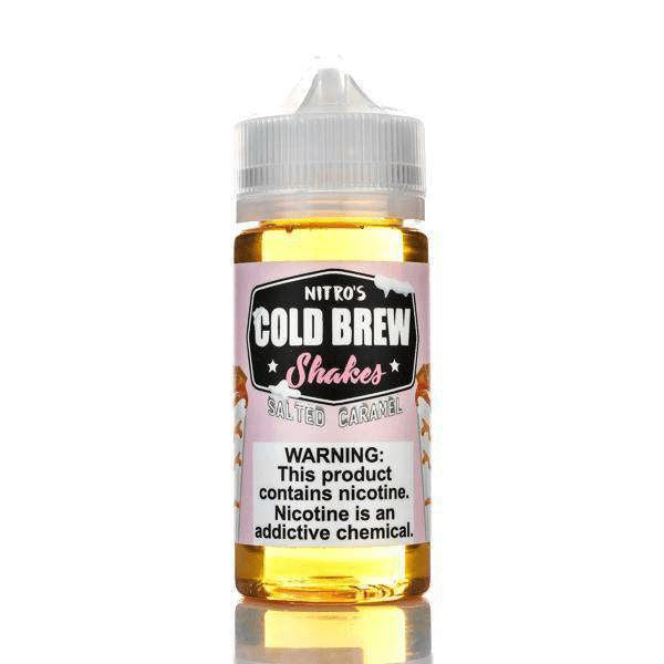 Salted Caramel by Nitro's Cold Brew Shakes 100ML Bottle