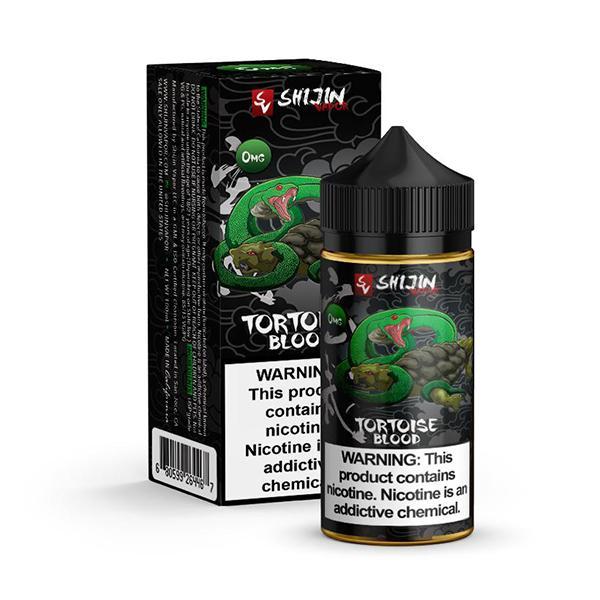 Tortoise Blood by Shijin Vapor E-Liquid 100ml with packaging