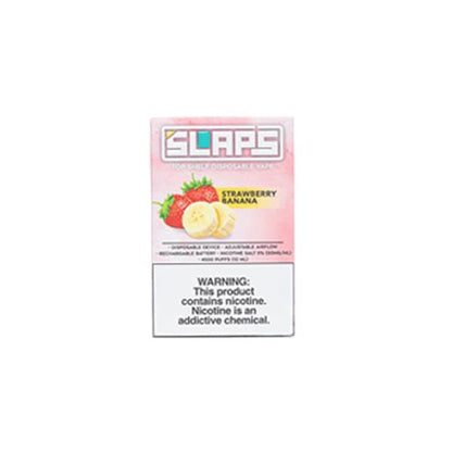 Slaps Disposable | 4500 Puffs strawberry banana packaging