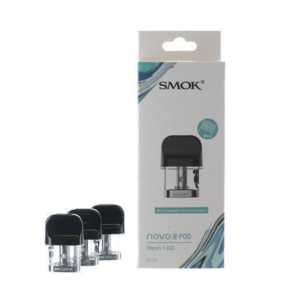 SMOK Novo 2 Replacement Pod Cartridge (Pack of 3) with Packaging