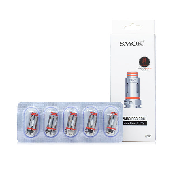 SMOK RPM 80 RGC Coils (5-Pack) conical mesh 0.17 with packaging