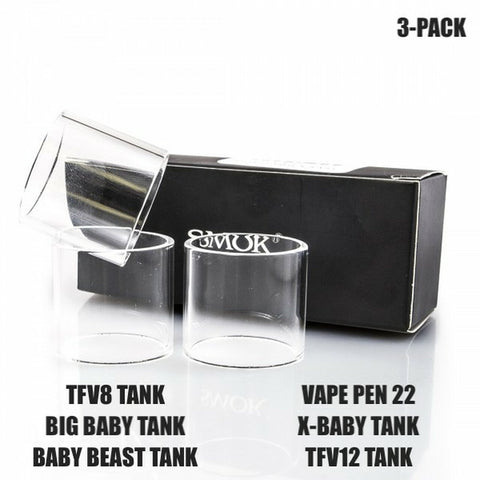 Smok Vape Pen 22 Replacement Glass | 3-Pack | with Packaging