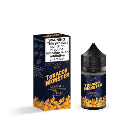 Smooth by Tobacco Monster Salt Series 30mL With PackagingSmooth by Tobacco Monster Salt Series 30mL with packaging