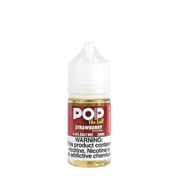 Strawberry by Pop Clouds Salt 30ML Bottle
