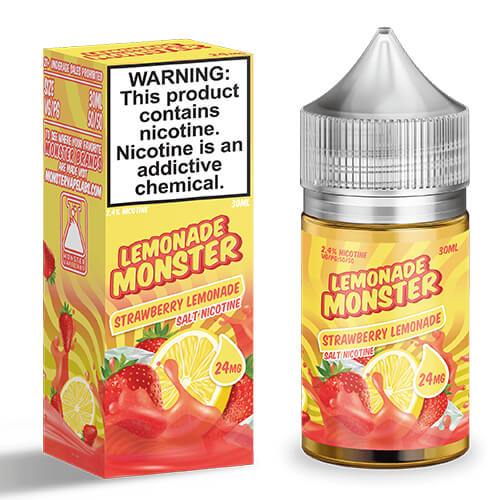 Strawberry Lemonade by Lemonade Monster Salts Series 30mL with packaging