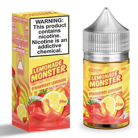 Strawberry Lemonade by Lemonade Monster Salts Series 30mL with packaging