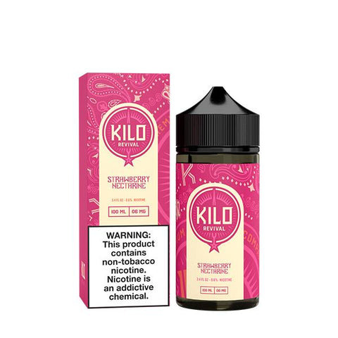 Strawberry Nectarine by Kilo Revival TFN Series 100mL with Packaging