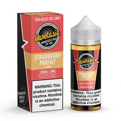 Strawberry Parfait by Vapetasia Series 100mL with Packaging