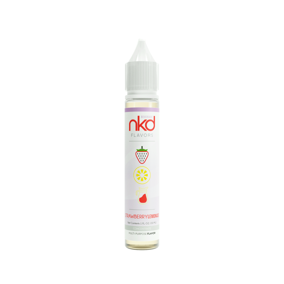 NKD Flavor Concentrate 30mL Strawberry Lemonade Bottle