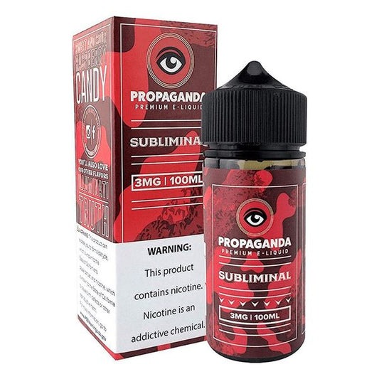 Subliminal by Propaganda E-Liquid 100ml with packaging