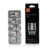 GeekVape Super Mesh & IM Replacement Coils (Pack of 5) Supermesh Coil 0.2 ohm  with Packaging