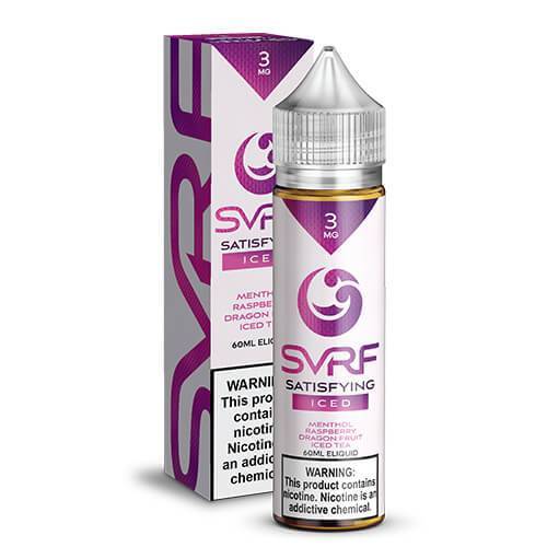 Satisfying Iced by SVRF Series 60mL with packaging