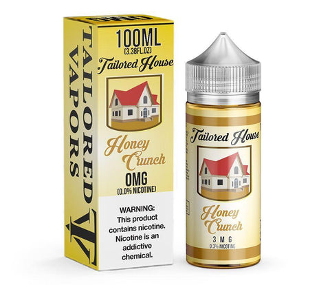 Honey Crunch by Tailored House E-Liquid 100mL with Packaging