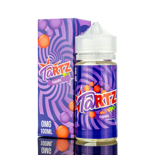 TARTZ | Grape eLiquid 100mL with packaging
