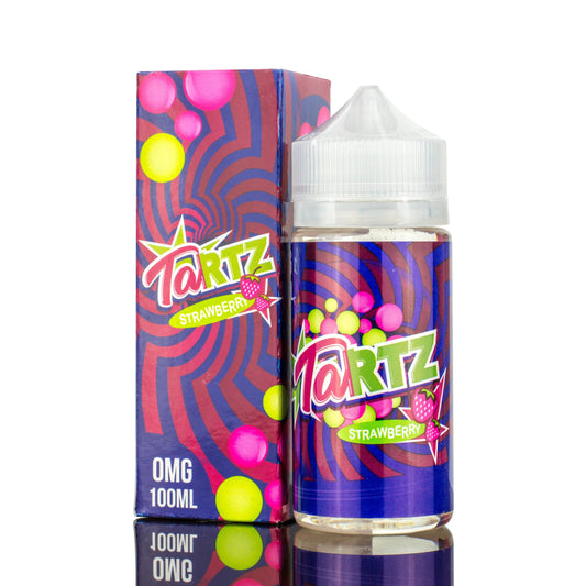 TARTZ | Strawberry eLiquid 100mL with packaging