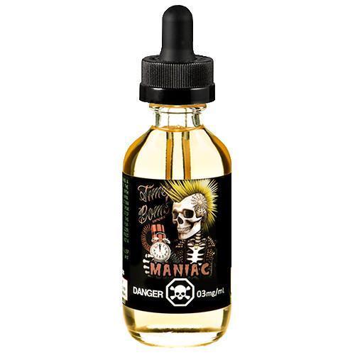 Time Bomb Vapors | Maniac Eliquid 120mL Bottle