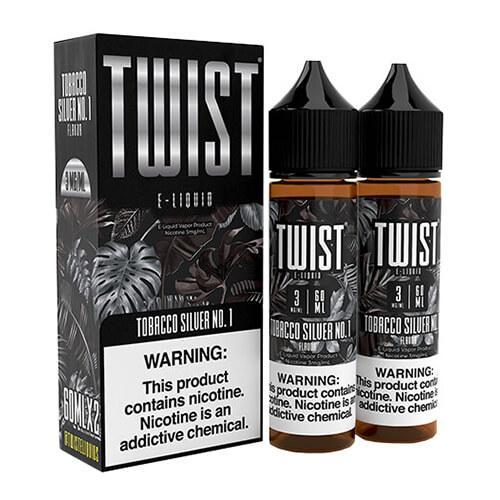 Tobacco Silver No. 1 by Twist E-Liquids 120ml with Packaging