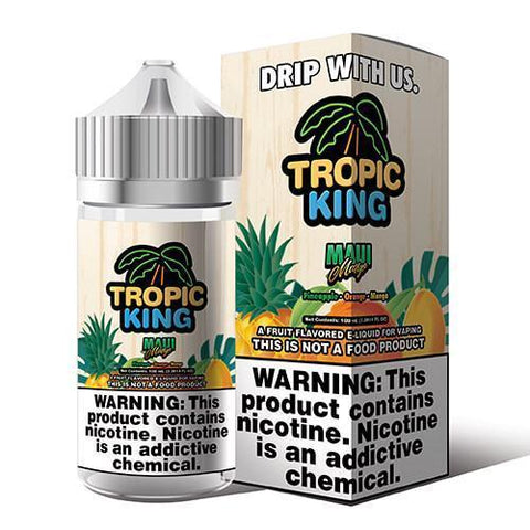 Maui Mango by Tropic King 100ml with Packaging