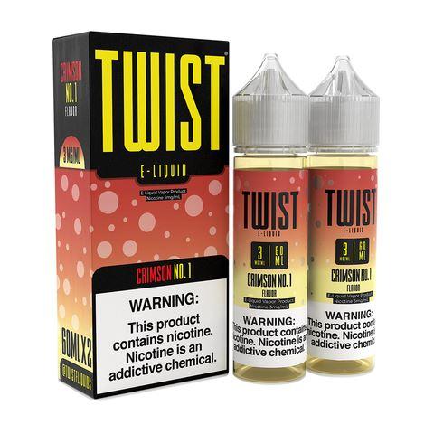 Crimson Crush No. 1 by Twist E-Liquids 120ml with packaging