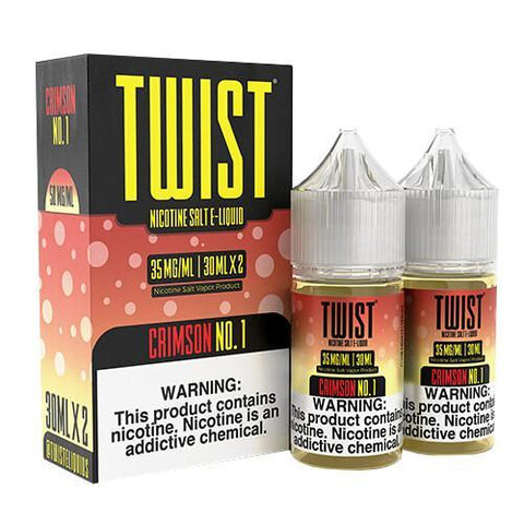 Crimson Crush No.1 by Twist Salts Series 60mL with packaging