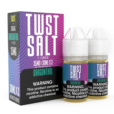 Dragonthol by Twist Salt Series 60ml with Packaging