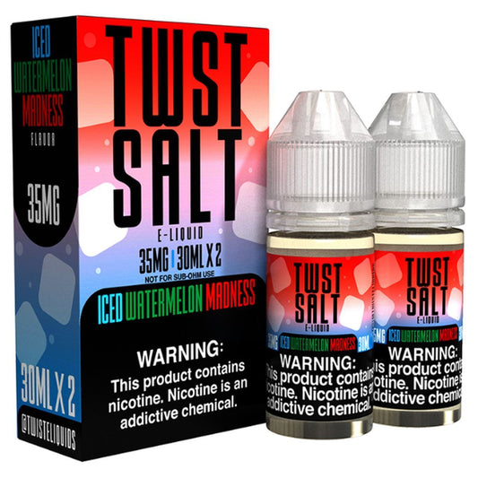 Red 0° (Iced Watermelon Madness) by Twist Salt Series 60ml with Packaging