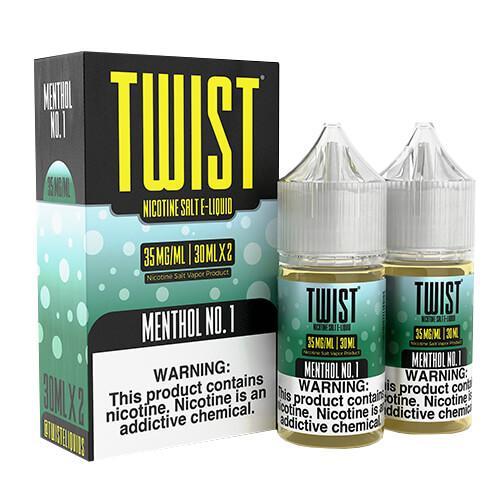 Menthol No.1 by Twist Salts Series 30mL with packaging