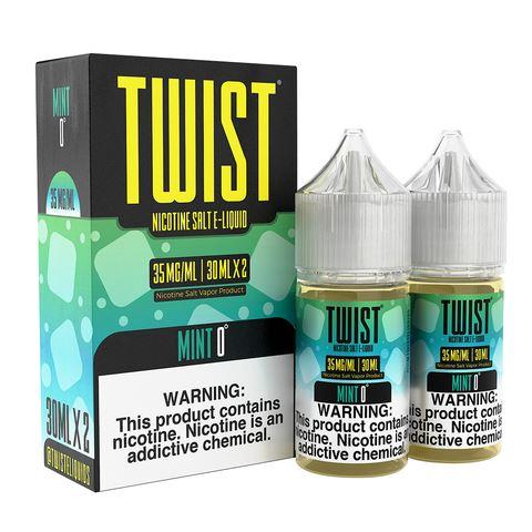 Mint 0° by Twist Salts Series 60mL with Packaging