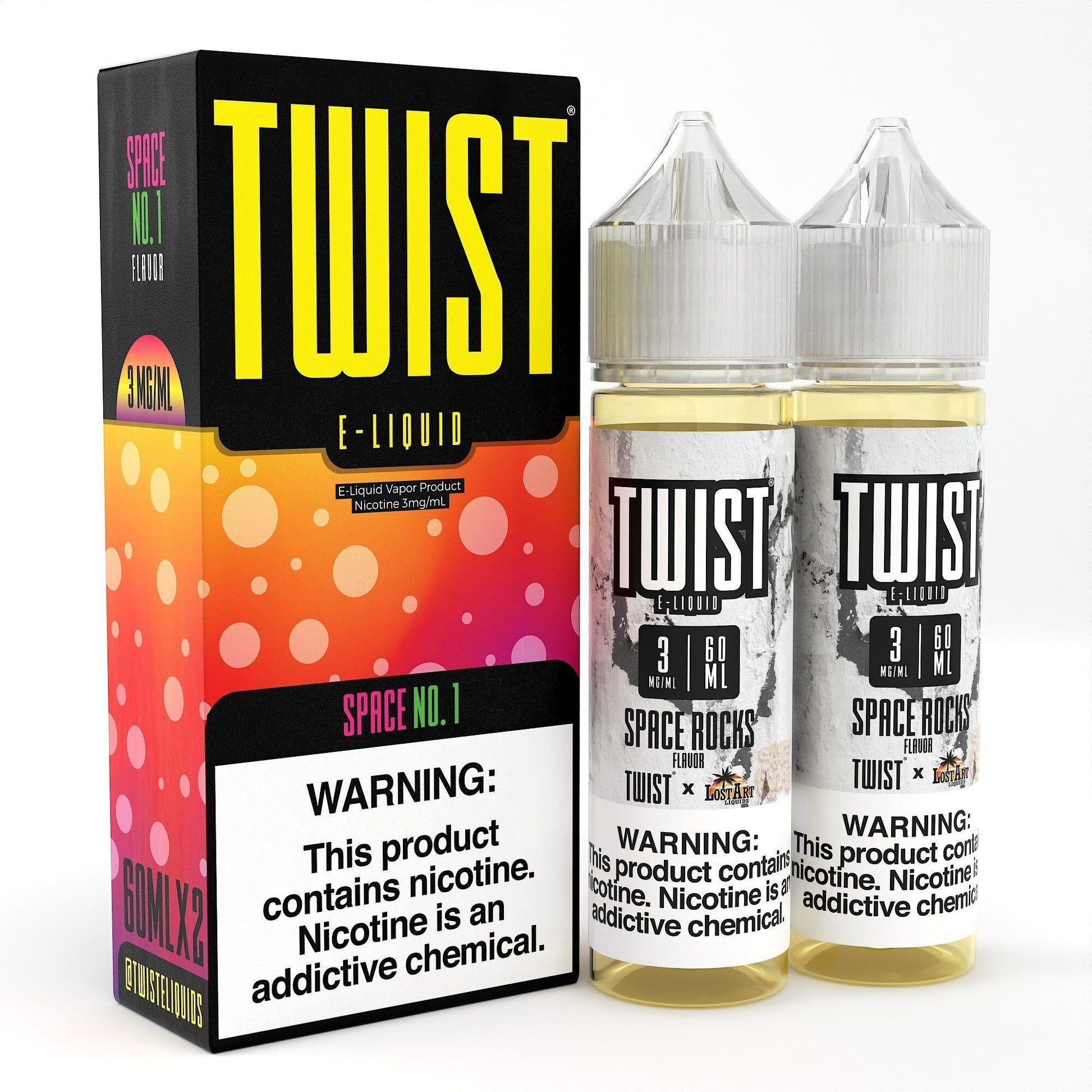 Space No. 1 by Twist E-Liquids 120ml with Packaging