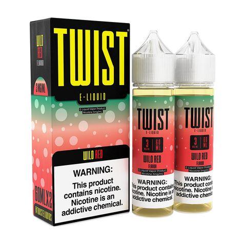 Wild Red by Twist E-Liquids 120ml with packaging