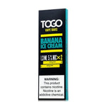 TWST TO GO | Disposables 5% Nicotine (Individual) Banana Ice Cream Packaging