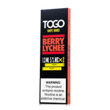 TWST TO GO | Disposables 5% Nicotine (Individual) Berry Lychee Packaging