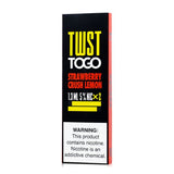 TWST TO GO | Disposables 5% Nicotine (Individual) Strawberry Crush Lemon Packaging