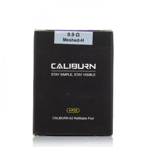 Uwell Caliburn A2 Replacement Pods | 4-Pack with Packaging