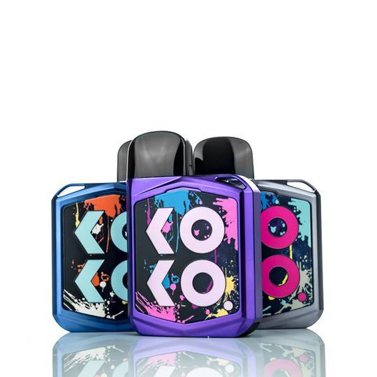 UWELL Caliburn KOKO Prime Pod Kit 15w group photo