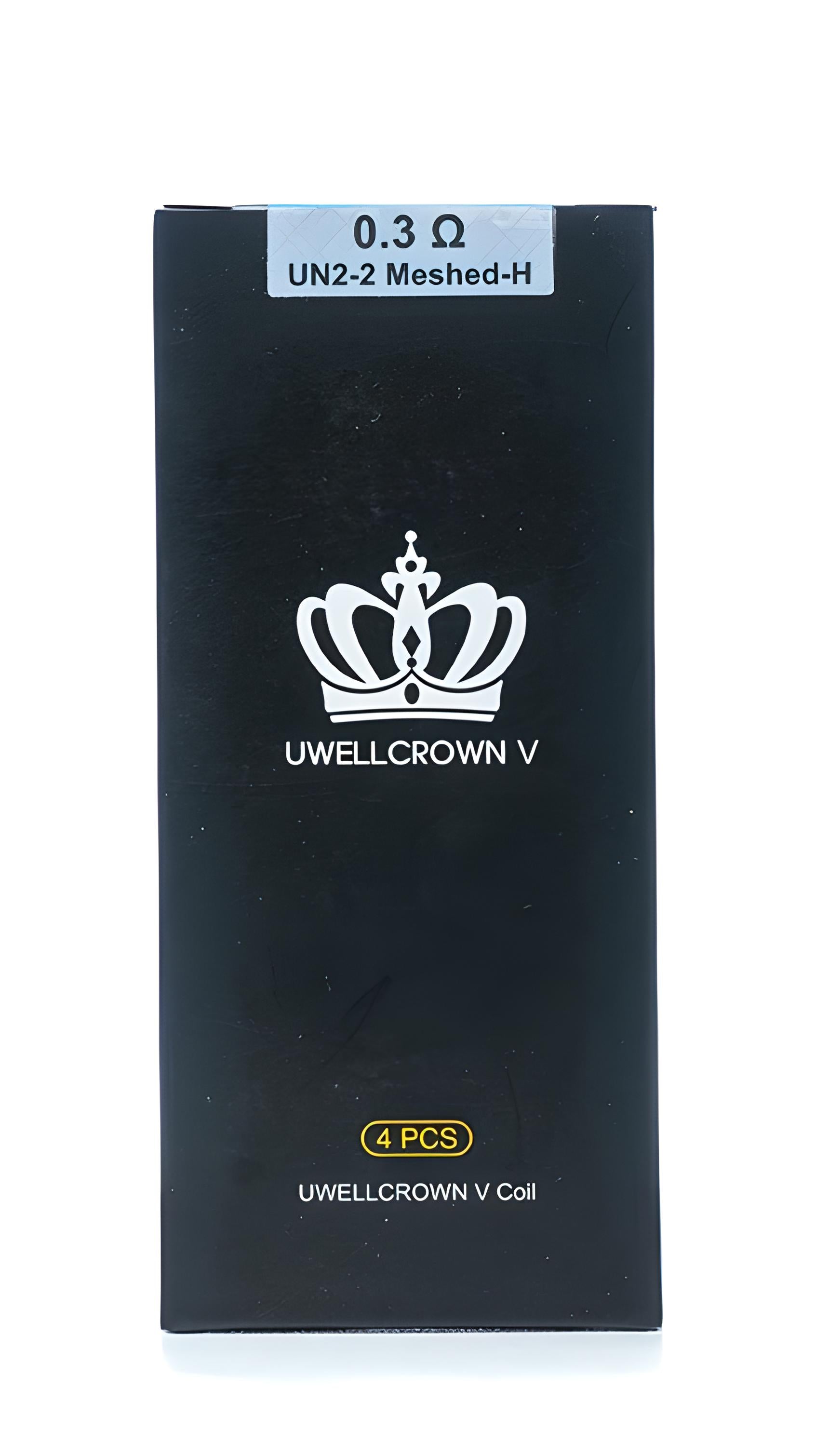 Uwell Crown V Coil | 4-Pack Un2-2 Meshed Coil 0.3ohm