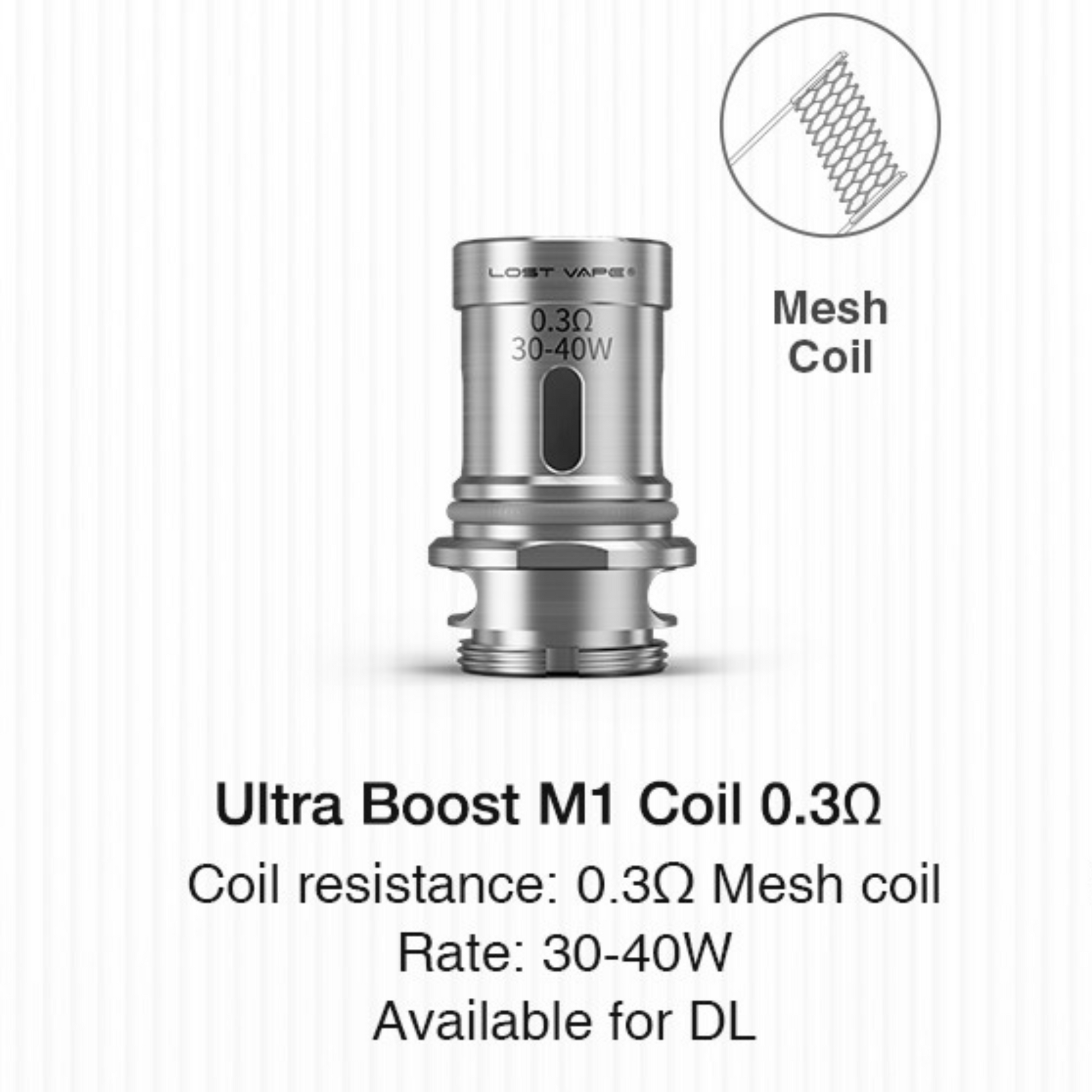 Lost Vape Ultra Boost Coils m1