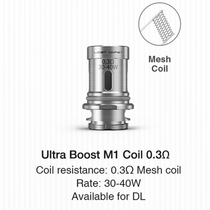 Lost Vape Ultra Boost Coils m1