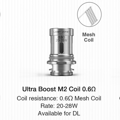 Lost Vape Ultra Boost Coils m2