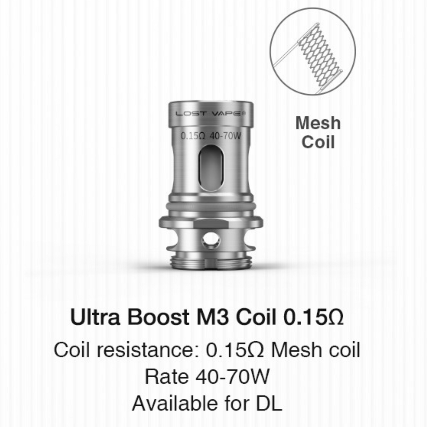 Lost Vape Ultra Boost Coils m3