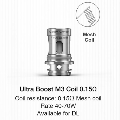 Lost Vape Ultra Boost Coils m3