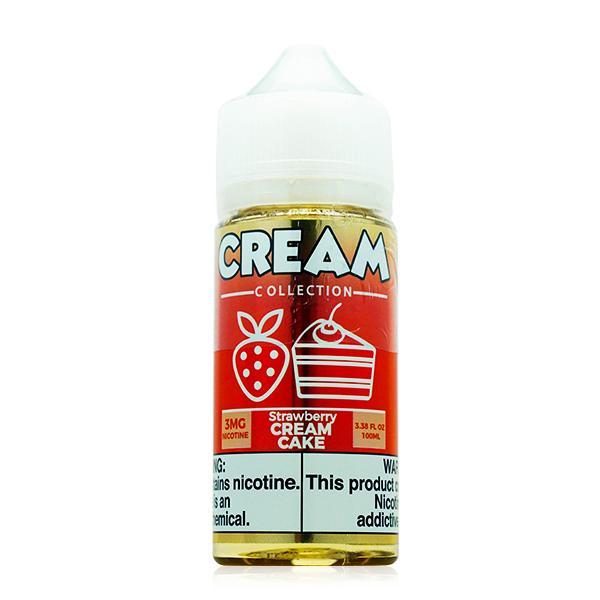 Strawberry Cream Cake by Vape 100 Cream Series 100mL Bottle