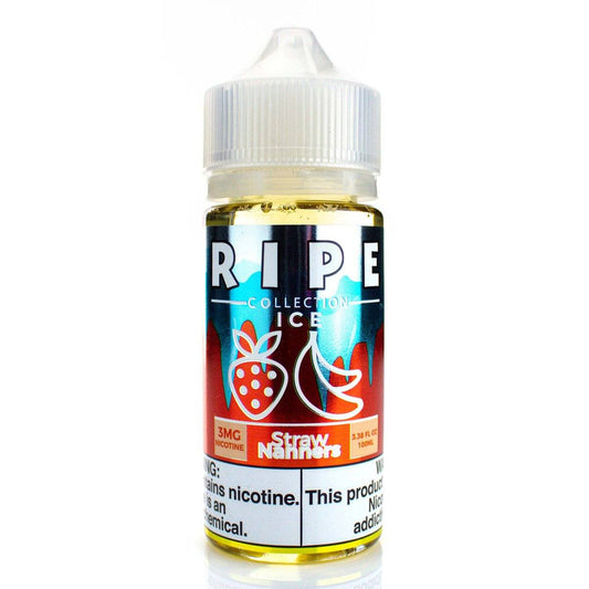 Straw Nanners On ICE by Ripe Collection 100ml bottle