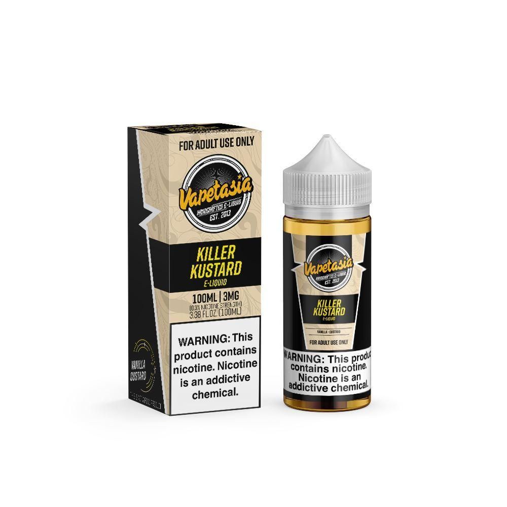 Killer Kustard by Vapetasia Series 100mL with packaging