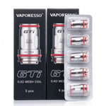 Vaporesso GTi Replacement Coils 0.2ohm and 0.4ohm | 5-Pack with Packaging