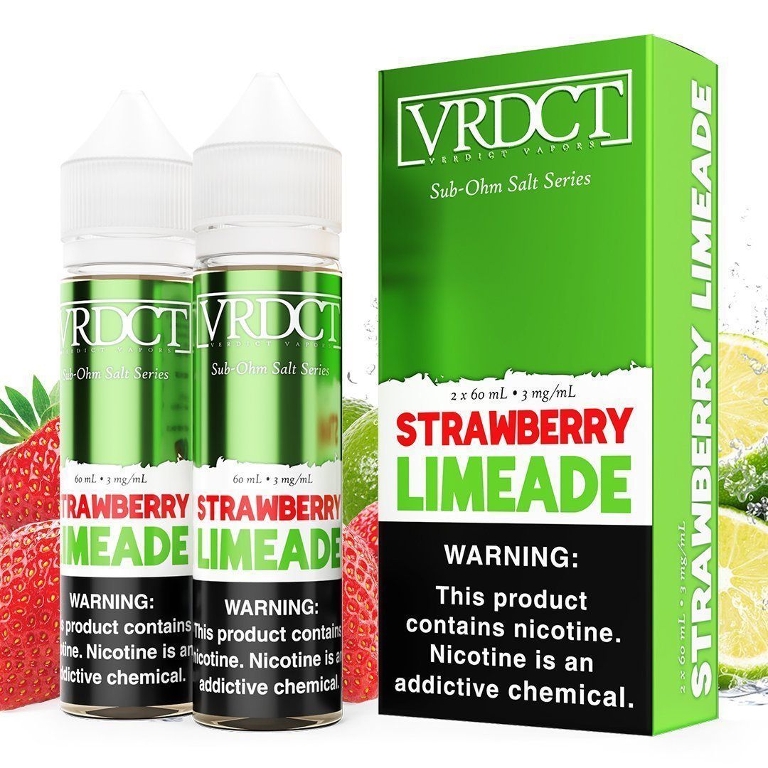 Strawberry Limeade by Verdict Series 2x60mL with Packaging