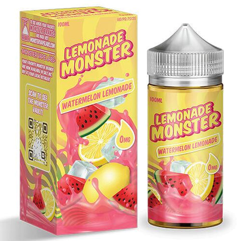 Watermelon Lemonade by Lemonade Monster Series 100mL with packaging